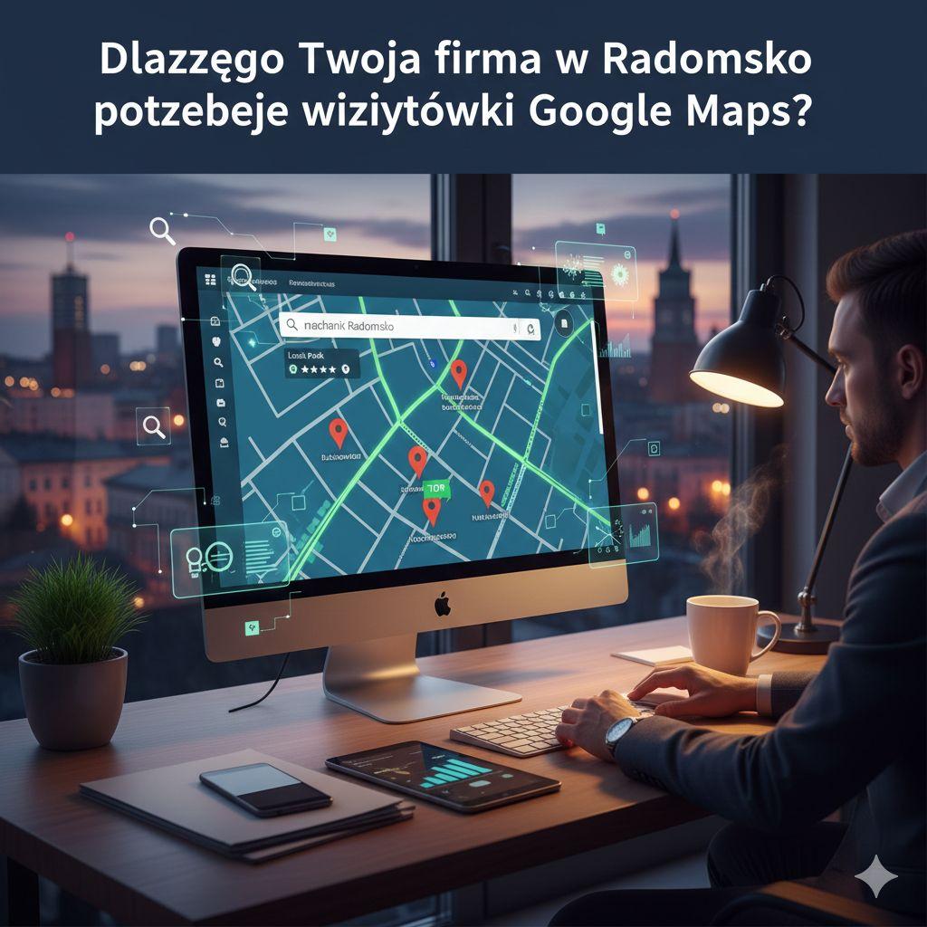 Dlaczego Twoja firma w Radomsku potrzebuje wizytówki Google Maps?