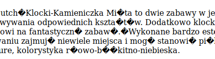 Grafika: błędy wyświetlania polskich znaków - krzaki w sklepie na PrestaShop 1.7.
