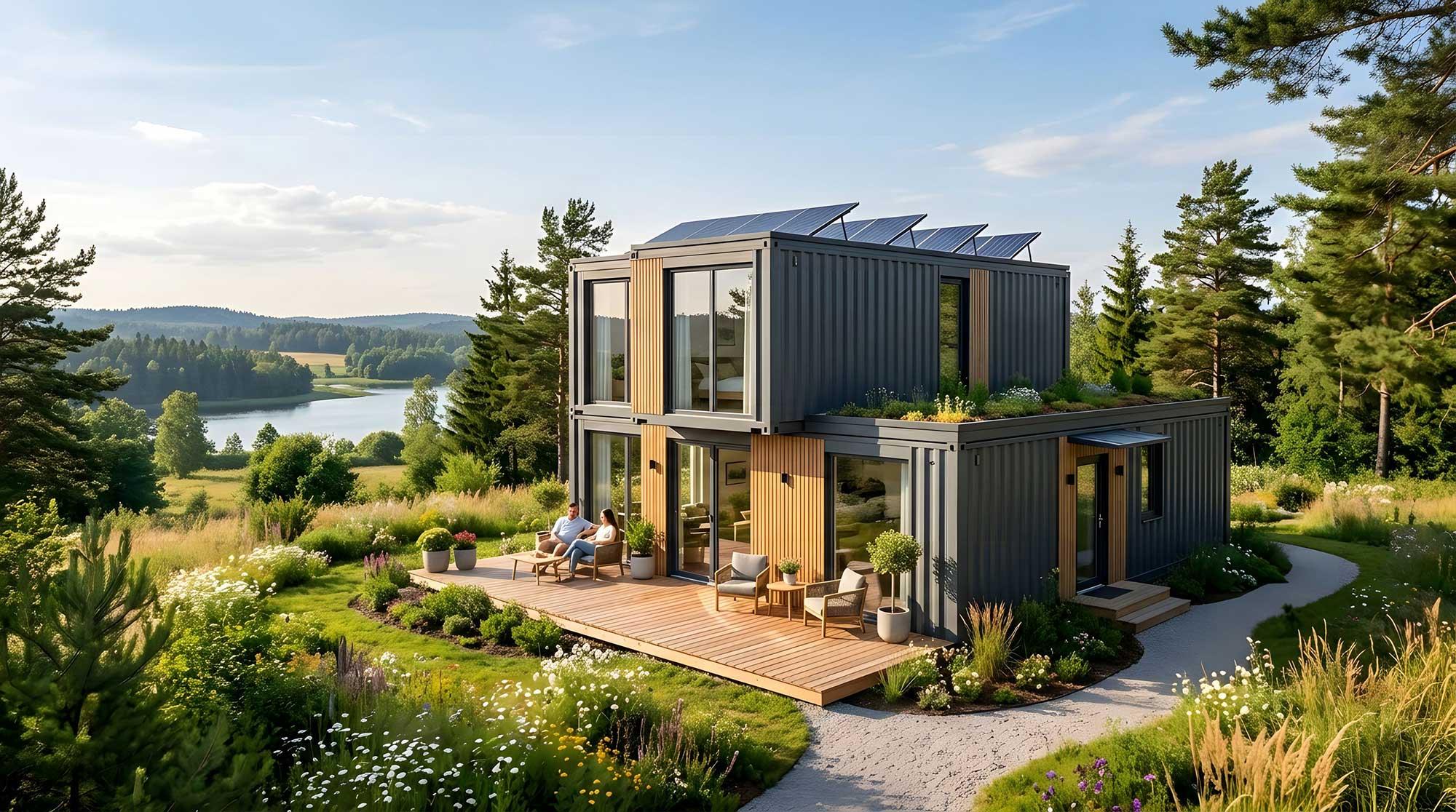 Dom kontenerowy na działkę – czy warto? Domek letniskowy z kontenera i mobilne domy modułowe w 2026 roku