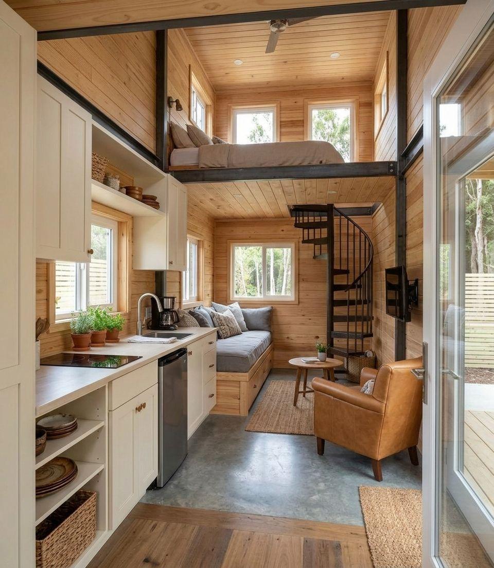 Dom z kontenerów – wnętrze, które zachwyca funkcjonalnością i stylem