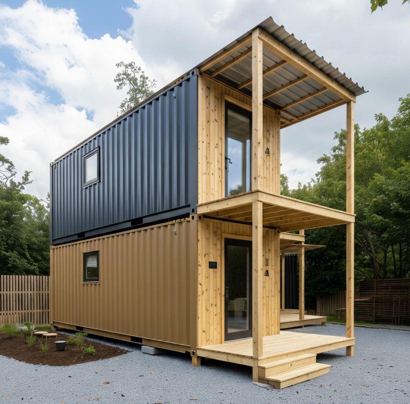 Domy z Kontenerów Całoroczne – Nowoczesne, Szybkie i Eko