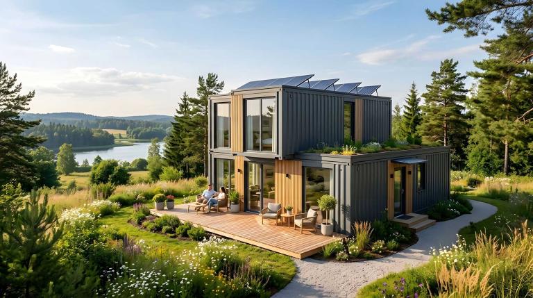 Dom kontenerowy na działkę – czy warto? Domek letniskowy z kontenera i mobilne domy modułowe w 2026 roku