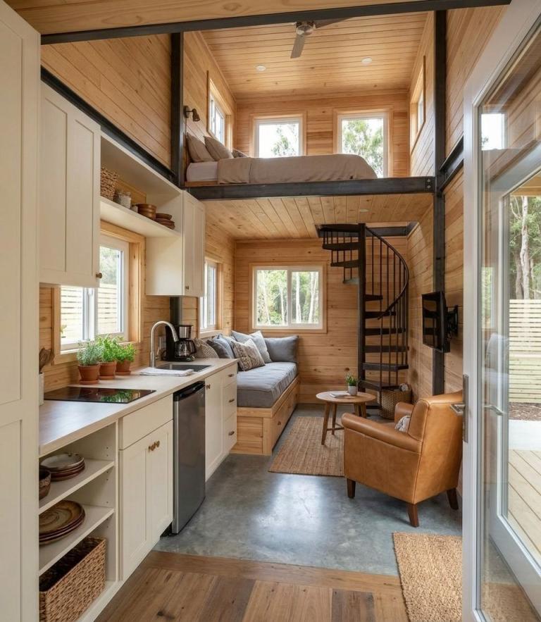 Dom z kontenerów – wnętrze, które zachwyca funkcjonalnością i stylem